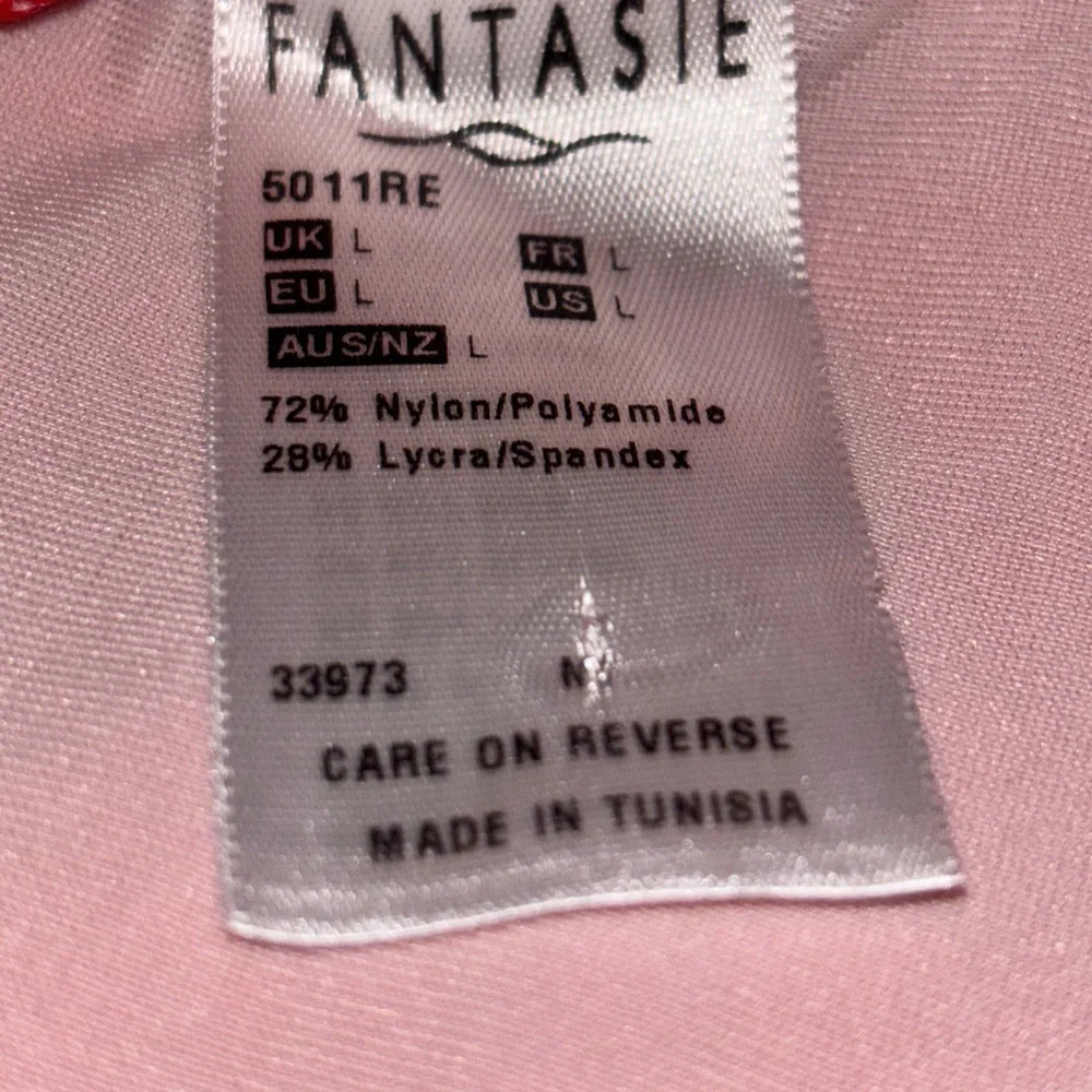Fantasie Women Red Mid Rise Boyshort Bikini Swim Bottom Size L Beach Vacation‎